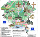 A Map of the Landover Baptist Church Campus