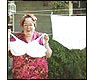 Ida Mae Displays a Pair of Mormon Undergarments She Stole From a Truck in Utah