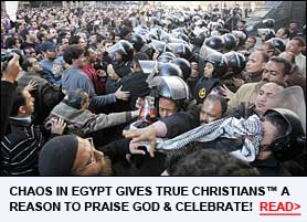 Read About How Crazy Egyptians are Kicking Off the End of the World in Cairo!