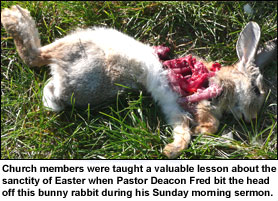 Deacon Fred Teaches Church Members a Valuable Lesson About the Sanctity of Easter - Read More!
