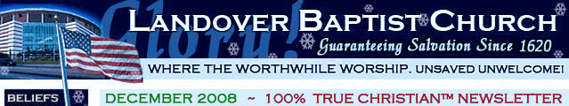 Landover Baptist is America's Favorite Church!