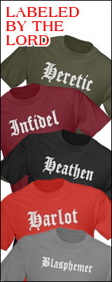 Click Here for Labeled By the Lord T Shirts and Gifts