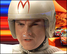 Speed Racer hopped up on cocaine before the big race