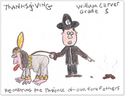 Thanksgiving Drawing Contest for Christian Children - Second Place Prize Winner