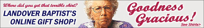 See What Shirts the Landover Baptist Grandma is So Upset About!