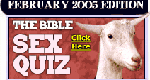 Take Our Bible Sex Quiz!