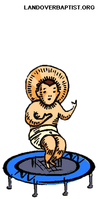 Click on the bouncing baby Jesus and He will lead you to the gifts He commands you to purchase for the holidays!
