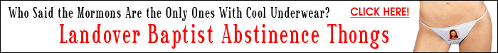 Save Yourself For Jesus With Our Classic Abstinence Thongs!