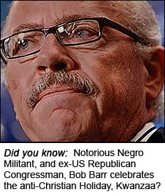 Bob Barr - African American Ex Congressman