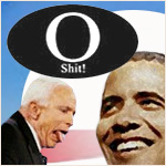 The Bestselling Political Humor Stickers on the Internet - Obama O Shit! Stickers