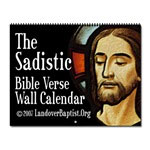 Crazy Bible Verse Calendars