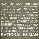 RATIONAL HUMAN SHIRTS AND GIFTS FOR HUMANISTS AND ATHEISTS