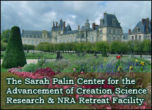 The Sarah Palin Center for the Advancement of Creation Science Research and NRA Retreat Facility