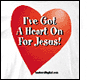 Get a Heart on For Jesus!  Valentine's Day Campaign