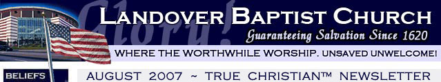 Landover Baptist is America's Favorite Church!