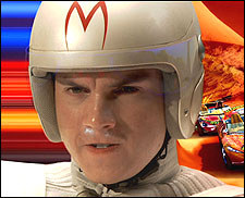 Speed Racer hopped up on cocaine before the big race