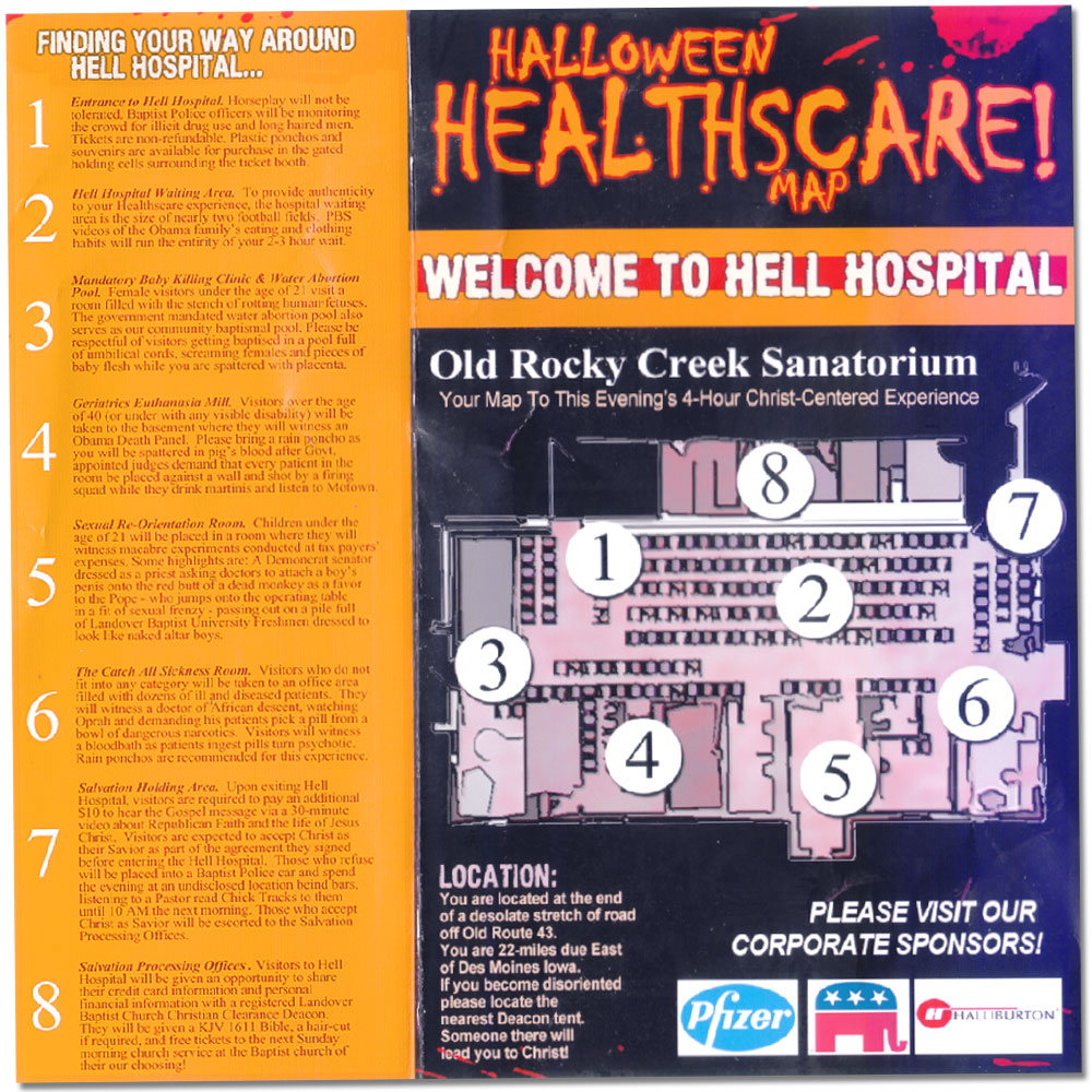 Landover Baptist University for the Saved's Halloween Hell Hospital
