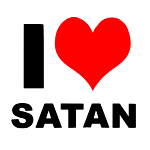I Heart Satan - I Love Satan Gear - Hats, Mugs, Caps, Shirts, Sickers and More!