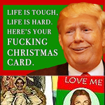 Donald Trump President Christmas Cards