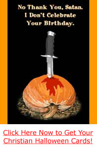 Click Here to Buy this Hallowen Design on T-Shirts, Bumper Stickers, Buttons, Gift Cards, Post Card Tracts and More!