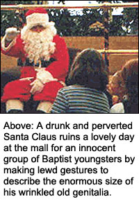 Santa Claus is a Pervert and Satan in Disguise